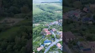 Rural Romania from the Sky: Feleacu Hilltop Village 🌄