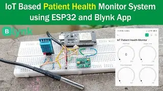 IoT Based Patient Health Monitor System using Blynk and ESP32 | MAX30100