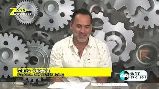 Entrevista del Mtro. Mario Cepeda, presidente de Coparmex Ciudad Ju&aacute;rez, en Canal 44.