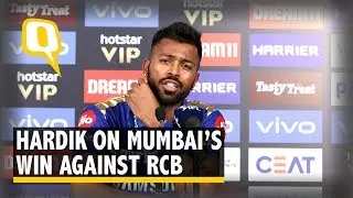IPL 2019: Hardik Pandya Scores 16-Ball 37 as Mumbai Indians Beat RCB | The Quint