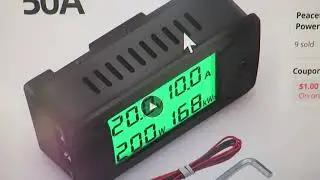 Монитор питания постоянного тока Peacefair PZEM 025