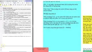 Math for Machine Learning 2.4 Vector spaces Định nghĩa Vector space
