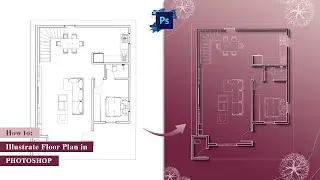 How to Illustrate a Floor Plan in Photoshop