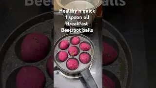 Beetroot balls#healthylifestyle#organic#food#beetroot#recipe#yt#ytshorts#village#doctorslifestyle