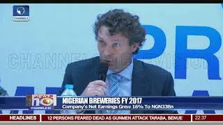 Nigerian Breweries Briefs Journalists On Performance