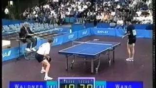 Jan-Ove Waldner vs Wang Liqin Japan Table Tennis Open 1997