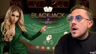 RECORD DE SIDE BET SUR LE MEILLEUR BLACKJACK EN PREMI&Egrave;RE PERSONNE WAW !!