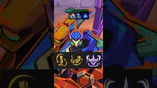 The MIGHIEST MECH 4⭐️ 1v9 Mecha Merge Protocol. #tft #set15 #gianttft