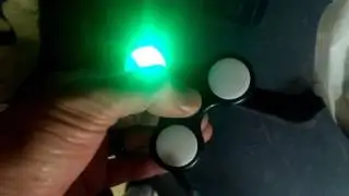 LED Fidget Spinner with Air Compressor : Lit and Legit