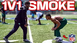 NFL-Bound DB GRIND | 1V1 SMOKE against the ELITE (Dog Days)