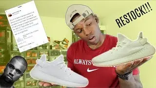 ADIDAS YEEZY 350 V2 CREAM&rsquo;S & BUTTERS SCHEDULED TO RESTOCK!