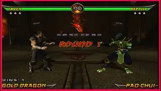 Taven Meets Reptile and Sees Caro Injured - Mortal Kombat Armageddon Konquest.