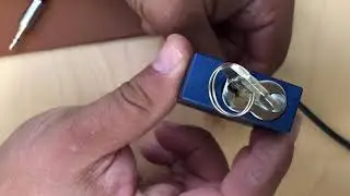 Paclock 100A ate a key..