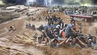 Апокалипсис в Бразилии! На улицах царит хаос и потоп! Люди не могут найти свои семьи!