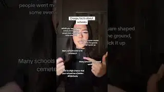 CREEPY FACTS ABOUT SCHOOL!!❤️&zwj;🩹💫