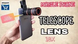 mobile phone telescope unboxing and review | mobile phone photography telescope lens