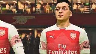 Полный матч «Арсенал» — «Ливерпуль» | Симулятор игры в FIFA 19 с искусственным интеллектом (CPU п...