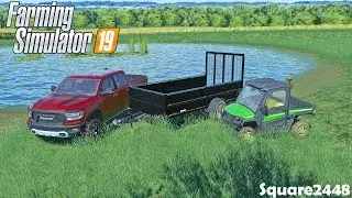 Building Pond | Buying New Utility Trailer | Homeowner Series | Farming Simulator 19