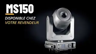 MS150 - Lyre Spot 150W, anneau LED, prisme rotatif - ALGAM LIGHTING - FR