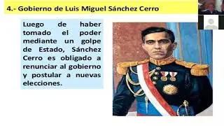 GOB  LUIS MIGUEL SANCHEZ CERRO  -  DR  CESAR URIBE HUAMANI