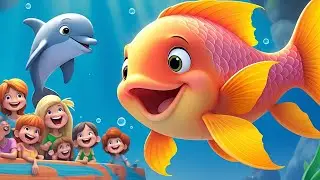 Fish And Dolphin Best Friend | Hindi Kids Rhymes