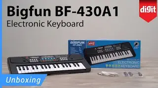 Bigfun BF 430A1 Electronic Keyboard Unboxing