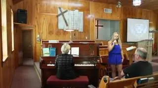 The Beautiful Shelby and Judy Mills Singing 