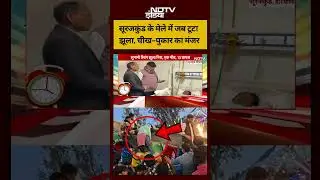 Surajkund Mela 2026 Accident: सूरजकुंड के मेले में जब टूटा झूला, चीख-पुकार का मंजर #shorts #viral