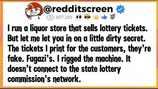 I run a liquor store that sells lottery tickets. But let me let you in on a little dirty secret.