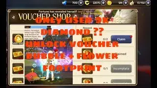 Dragon Nest M - Unlock NEW Effect Bubble + Footprint flower with 9k diamond .. #Lucky