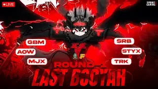 LAST BOOYAH🏆ROUND-1🔥 Ft.GBM DIMO, STYx ZUKAI, OS SIKEY, SRB SMOKER #Sprint_yt free fire live