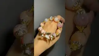 #Huge #Rare #Pink #Color- #Changing #Medicine #Dust #Agate #18k #Gold plated #Butterfly #Bracelet