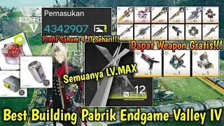 Build Pabrik Endgame Terbaik Lembah IV!!Dapat Weapon Gratis!! | Arknights Endfield
