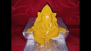 How to make Ganesha | How to make Turmeric Ganesha | Vinayaka ,   Ganapati making step by step | DIY
