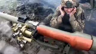 Ukraine - 07.01.2023. Ukrainian SPG-9 Squad Receive Return Fire From Russian Forces. Close Call.