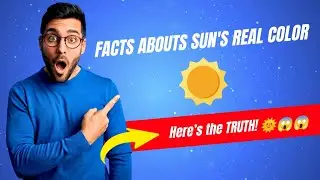 The Sun Is NOT Yellow | Here's Its Actual Color @Metathinkverse