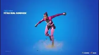 Fortnite Titan Rush Rampage Emote
