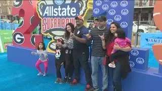Fans enjoying New Orleans before Sugar Bowl