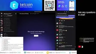 TEL Platform + Treasury council recurring meeting - Live Stream