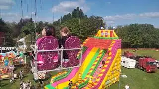 Sky View Star Flyer. Wayne Smith. Onride at Walsall Big Weekend funfair.