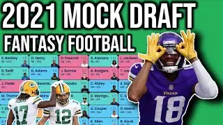 2021 Fantasy Football Mock Draft - 12 Team Half PPR