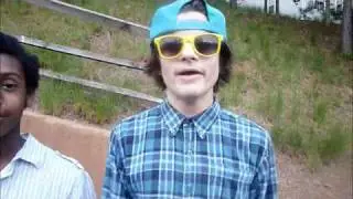 uble guble trick tip( fakie fs heel)