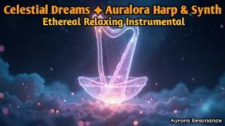Celestial Dreams ✦ Auralora Harp & Synth | Ethereal Relaxing Instrumental