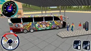 Coach Bus Simulator Indian Off road Driving Bus Game | New Update 2026 Gameplay Video Part 6