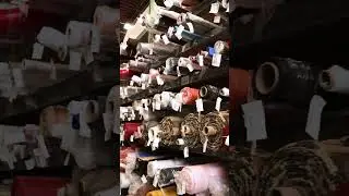 Warehouse walkthrough! #onlinefabricstore #fabricstash #warehouse #fabricstore #warehousetour