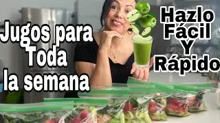 Como hacer jugo para 1 semana  + Colitis Gastritis Cancer Diabetes