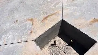 How to do concrete slab, embed plates, anchor bolts, control joints, insulation, plumbing works