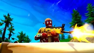 *Fortnite Old School Builder* PS4 Solo Squad Clutch