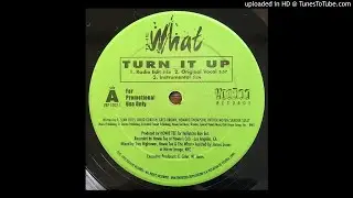 The What? - Turn It Up (Original 12