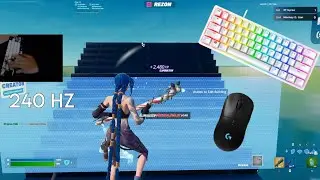 Madlions 60HE ASMR 😴 1v1 Build Fights 🏆 Satisfying Keyboard Fortnite 240 FPS 4K